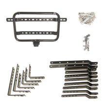 Cargar imagen en el visor de la galería, CAJUELAS TECHX2 LATERALES NEGRAS C/ SOPORTES 22L SGV-35N (JUEGO)