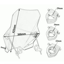 Cargar imagen en el visor de la galería, PARABRISAS HUMO OBSCURO UNIVERSAL 1101BK (JUEGO)