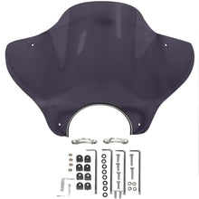 Cargar imagen en el visor de la galería, PARABRISAS UNIVERSAL NEGRO PARA TIPO CRUISERS