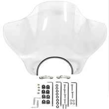 Cargar imagen en el visor de la galería, PARABRISAS UNIVERSAL TRANSPARENTE PARA TIPO CRUISERS