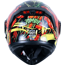 Cargar imagen en el visor de la galería, CASCO KOV ESTELAR ZOMBIE ROJO