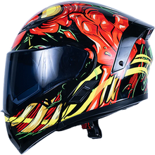 Cargar imagen en el visor de la galería, CASCO KOV ESTELAR ZOMBIE ROJO