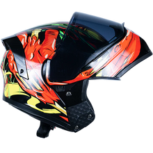 Cargar imagen en el visor de la galería, CASCO KOV ESTELAR ZOMBIE ROJO