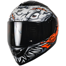 Cargar imagen en el visor de la galería, Casco Kov Rush Brainy Negro Abatible