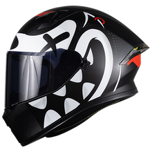 Cargar imagen en el visor de la galería, Casco Kov Pixel Crazy Blanco Integral