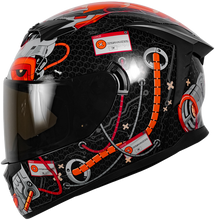 Cargar imagen en el visor de la galería, Casco Kov Spartan Error Rojo Integral