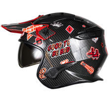 Cargar imagen en el visor de la galería, Casco Kov Rock-O Harley Quinn Modular