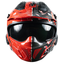 Cargar imagen en el visor de la galería, Casco Kov Rock-O Harley Quinn Modular