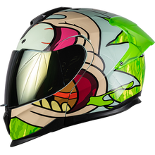 Cargar imagen en el visor de la galería, Casco Kov Apex Rick Face (Rick y Morty) Fluorescente