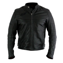 Cargar imagen en el visor de la galería, CHAMARRA KOV DE PIEL SIN PROTECCIONES V1 NEGRA