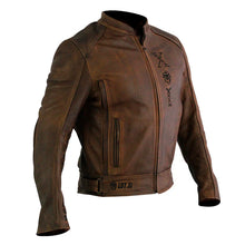 Cargar imagen en el visor de la galería, CHAMARRA KOV DE PIEL SIN PROTECCIONES FREEDOM CAFE