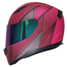 Cargar imagen en el visor de la galería, Casco Kov Novak Balde Metal Rosa Integral