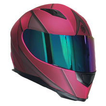 Cargar imagen en el visor de la galería, Casco Kov Novak Balde Metal Rosa Integral