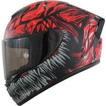 Cargar imagen en el visor de la galería, Casco Aircuit Carnivor Red Integral