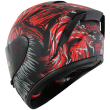 Cargar imagen en el visor de la galería, Casco Aircuit Carnivor Red Integral