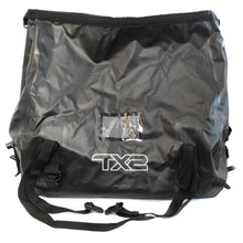 Cargar imagen en el visor de la galería, MALETA IMPERMEABLE TECHX2 MOD. DR42 NEGRA 60L(VALVULA DE VENTILACIÓN)
