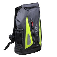 Cargar imagen en el visor de la galería, MOCHILA IMPERMEABLE TECHX2 MOD. DR27 NEGRA/AMARILLO 25LTS
