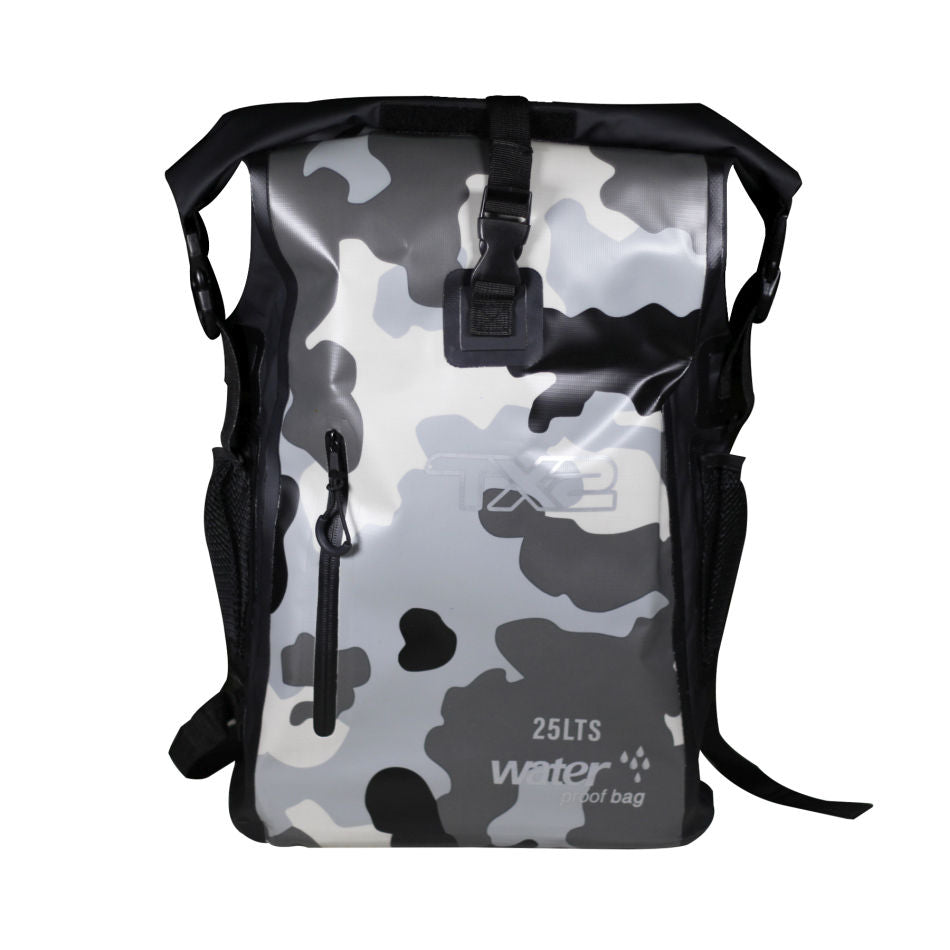 MOCHILA IMPERMEABLE TECHX2 MOD. DR48 CAMUFLAJE 25 LTS