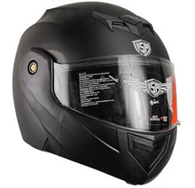 Cargar imagen en el visor de la galería, Casco ISP Raw Negro Mate Abatible
