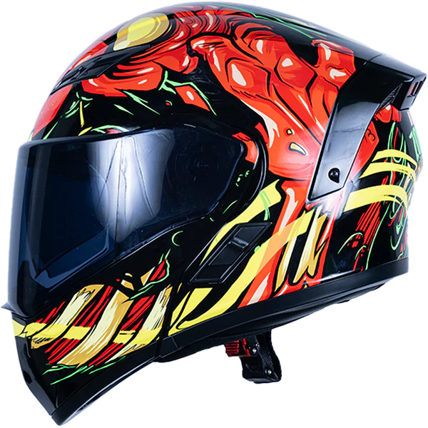 CASCO KOV ESTELAR ZOMBIE ROJO