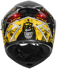 Cargar imagen en el visor de la galería, CASCO KOV ZERO DC BATMAN AMARILLO ABATIBLE
