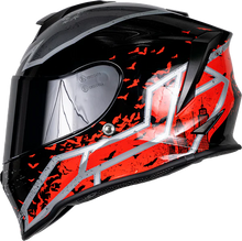 Cargar imagen en el visor de la galería, Casco Kov Kroon DC Batman Rojo Integral
