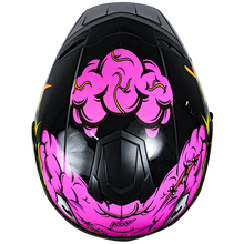 Cargar imagen en el visor de la galería, Casco Kov Rush Brainy Rosa Abatible
