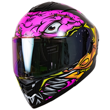 Cargar imagen en el visor de la galería, Casco Kov Rush Brainy Rosa Abatible
