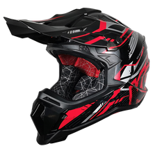 Cargar imagen en el visor de la galería, Casco Kov Dirt Rojo Cross
