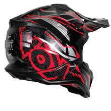 Cargar imagen en el visor de la galería, Casco Kov Dirt Rojo Cross
