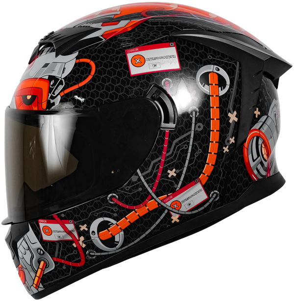 Casco Kov Spartan Error Rojo Integral