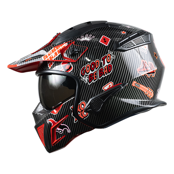 Casco Kov Rock-O Harley Quinn Modular