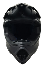 Cargar imagen en el visor de la galería, Casco Kov Hunter Solido Negro Cross
