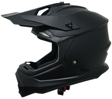 Cargar imagen en el visor de la galería, Casco Kov Hunter Solido Negro Cross
