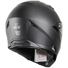 Cargar imagen en el visor de la galería, Casco Kov Jet Negro Mate Integral
