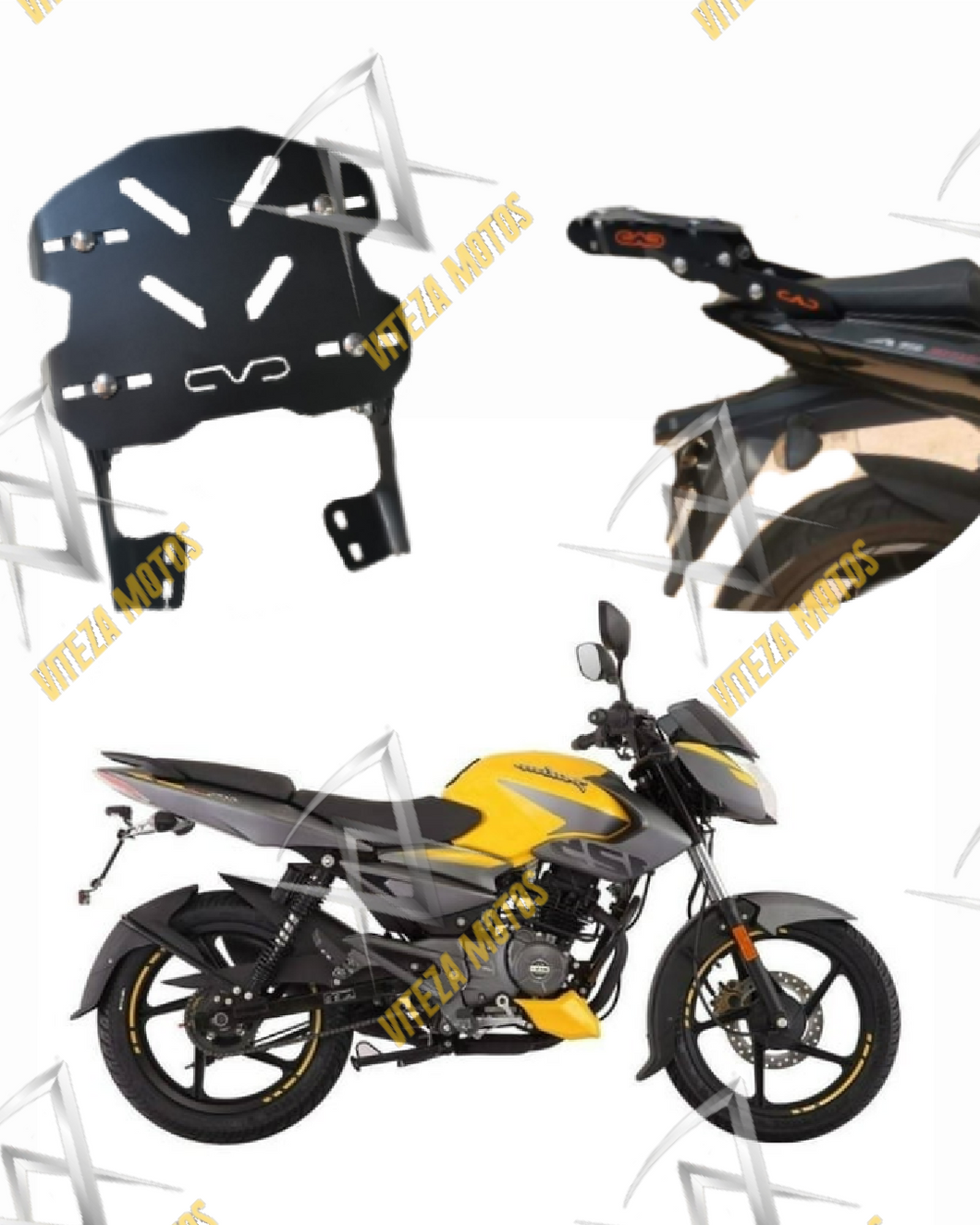 Parrilla para Bajaj Pulsar 125 NS de posiciones