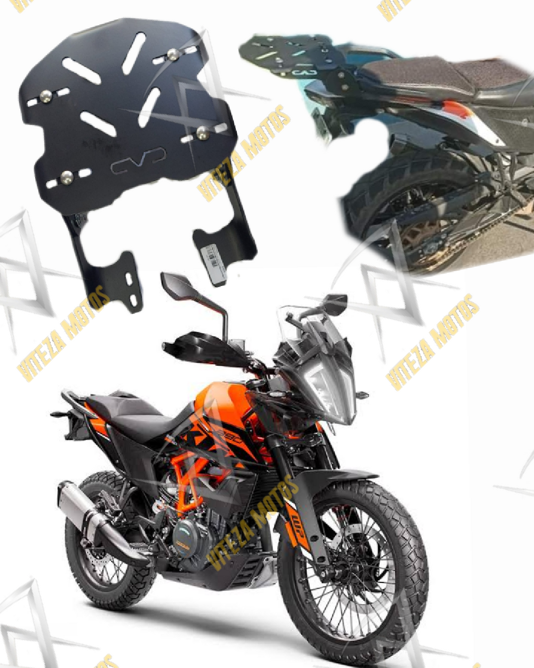 Parrilla para KTM Aventure 390 de Posiciones