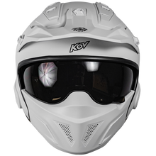 Cargar imagen en el visor de la galería, Casco Kov Rock-O Blanco Modular
