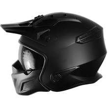 Cargar imagen en el visor de la galería, Casco Kov Rock-O Negro Mate Modular
