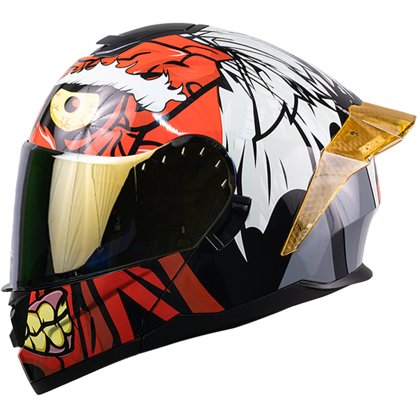 Casco Kov Zero DC Two Faces Rojo