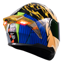 Cargar imagen en el visor de la galería, Casco Kov Zero DC Two Faces Rojo
