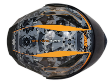 Cargar imagen en el visor de la galería, Casco Kov Estelar Wrap Naranja Abatible
