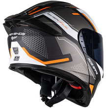 Cargar imagen en el visor de la galería, Casco Kov Thunder Revenge Naranja Abatible
