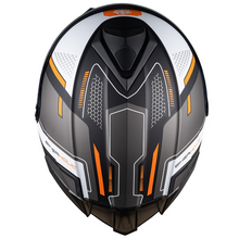 Cargar imagen en el visor de la galería, Casco Kov Thunder Revenge Naranja Abatible
