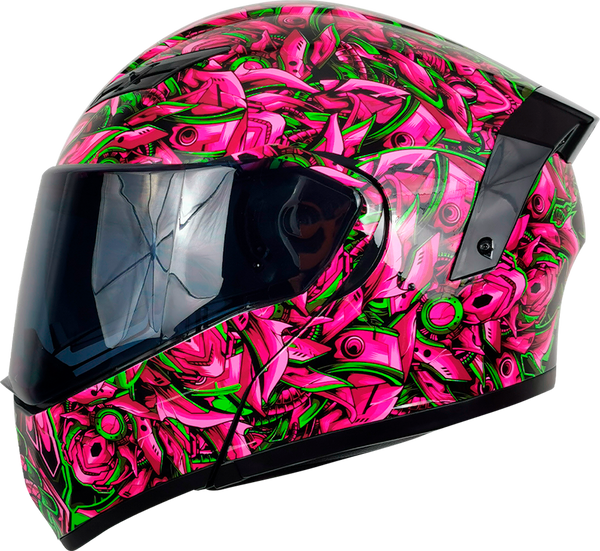 Casco Kov Nebula Titan Rosa Abatible