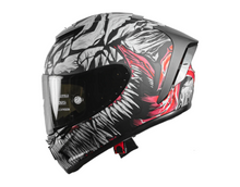 Cargar imagen en el visor de la galería, Casco Aircut Carnivor Black Integral
