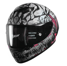 Cargar imagen en el visor de la galería, Casco Aircut Carnivor Black Integral
