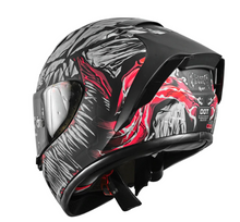 Cargar imagen en el visor de la galería, Casco Aircut Carnivor Black Integral
